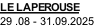 LE LAPEROUSE 29 .08 - 31.09.2025